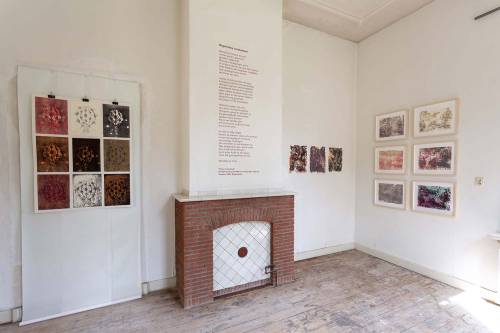 Werk van Henriette Tavenier in Villa Nauwgezetheid aan de Hoofdweg